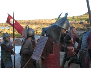Going  to the war